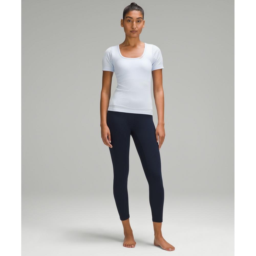 Lululemon Ebb To Street Short Sleeve Shirt Windmill