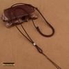 High-Grade Woven Necklace Rope for Men and Women - Versatile Style Ring and Jade Pendant Accessory