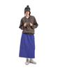 Sseonleobeutueo Fleece Long Skirt Blue