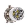 DC 12-80V H4 3 LED Lâmpada de Farol de Motocicleta Hi/Lo Lâmpada de Scooter ATV Luz de Nevoeiro