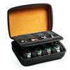 AUKURA Hard Watch Travel 8 Slots Watch Storage Organizer Box with Soft Lining and Inserts for Watch Bands and Accessories Case, -