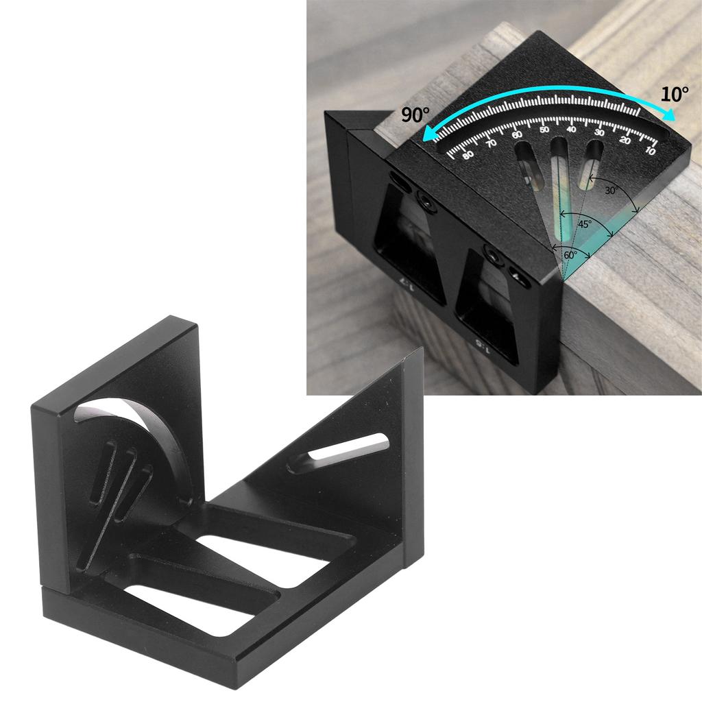 Multi Angle 3D Protractor 45 Degree  Ing Rul  Essential Woodworking Line      Tool for   Centreline
