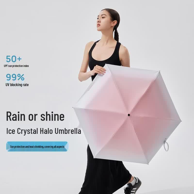 VVC Women s UPF50+ UV Protection 5-Fold Sun Umbrella