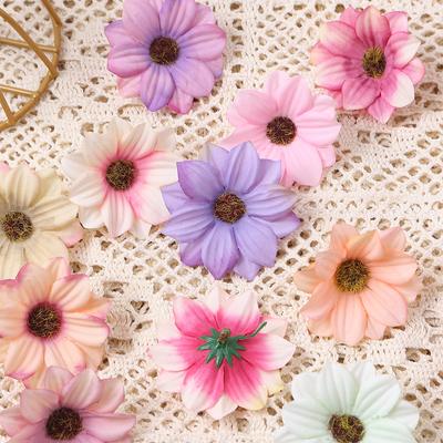 10/20Pcs Artificial Double-Layer Sun Silk Simulation Flowers Living Room Kitchen Decoration Room Wedding Decor DIY Accessories