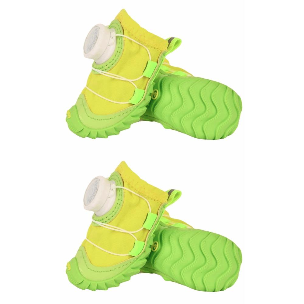 4PCS Anti-Slip Pet Waterproof Shoes Breathable Dog Sneakers Dog Foot Covers  Pet Protection Size 7