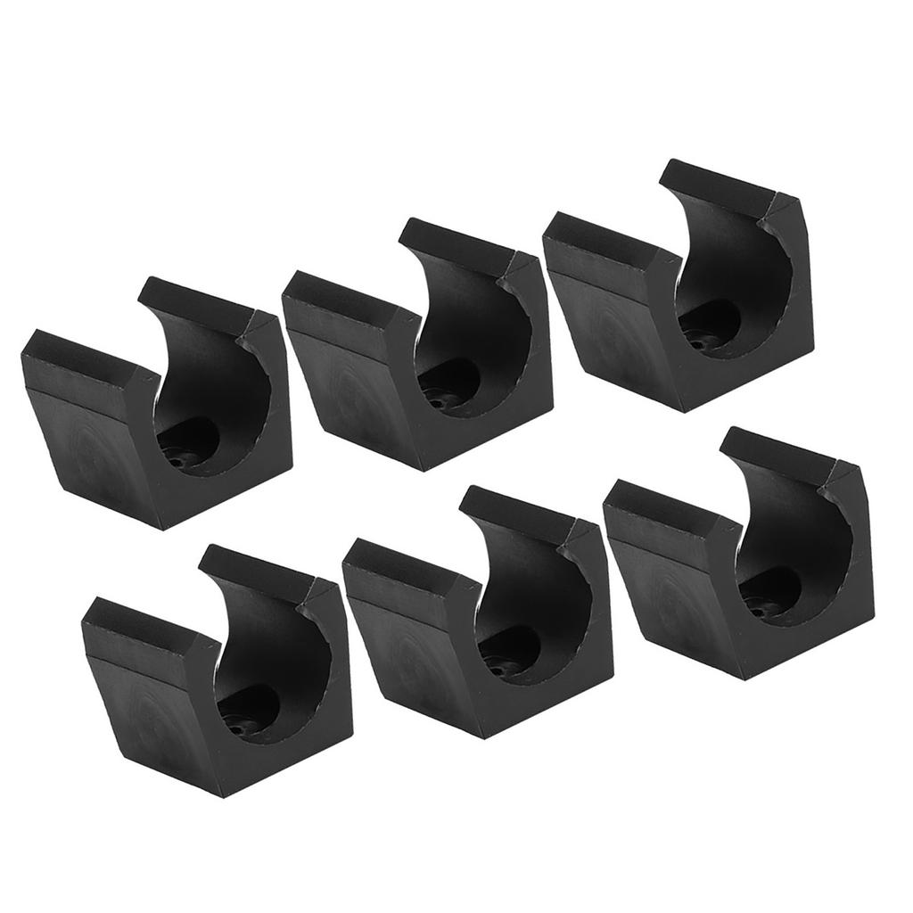 6 Stück Kunststoff Billard Pool Einzelhalter Mini Ruten Organizer Träger Zubehör