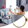 Hand Towel Holder Bathroom Towel Hook Ring With Candle Stand Rustic Elegant Decorative Creative Rack For Bath Kitchen