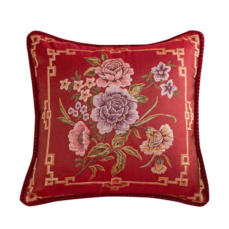 Jacquard High Precision Sofa Pillow Case Gift Pillow Bed Bedside Pillow