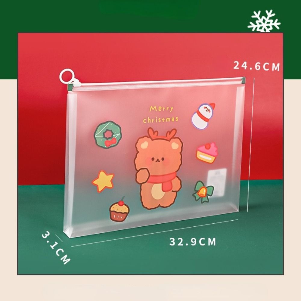Paper Pencil Case School Stationery PP File Bag Information Pack Documents Filling Bag File Folder