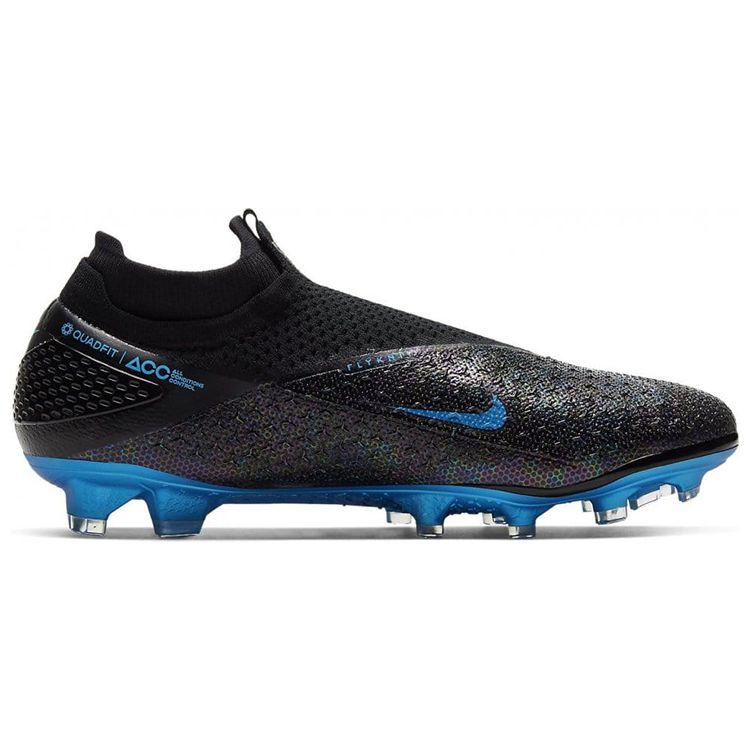 Nike Phantom Vision 2 Elite DF FG Black Laser Blue Men Sneakers Anthracite CD4161-049