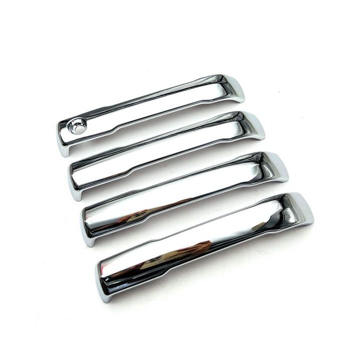 4x ABS Chrome Door Handle Cover Trim Shell Cover For Toyota Tundra -