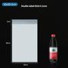 CPE Frosted Self-adhesive Bag Translucent Plastic Packaging Pouchs Phone Case Electronic Device Bag Remote Control Waterproof Dust Protection Pouch