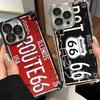 Retro Vintage License Plate Soft Phone Case For Xiaomi Poco X7 X8 Pro Max X6 X5 X3 F8 Ultra F7 M8 M7 M5S Redmi 15C 15A 15 14C 13