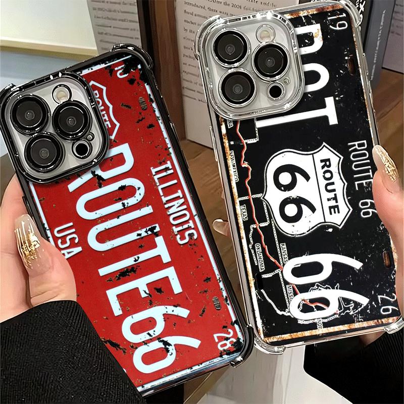 Retro Vintage License Plate Soft Phone Case For Xiaomi Poco X7 X8 Pro Max X6 X5 X3 F8 Ultra F7 M8 M7 M5S Redmi 15C 15A 15 14C 13