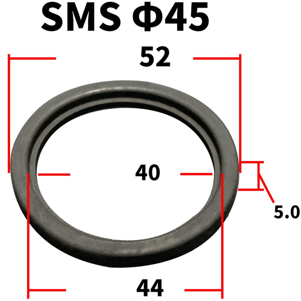 19 25 32 38 45 51 63 76 89 102 133 159mm Élelmiszeripari minőségű FKM tömítő tömítőgyűrű csík szaniter SMS csatlakozóhoz otthoni sörfőzéshez