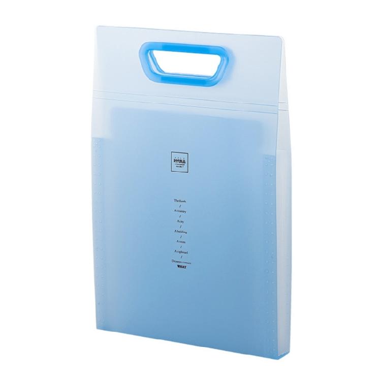 

Heavy Type Exam Paper Organizers with Multiple Compartments Large Capacity A4 Sheets School Accessory Plastic Texture