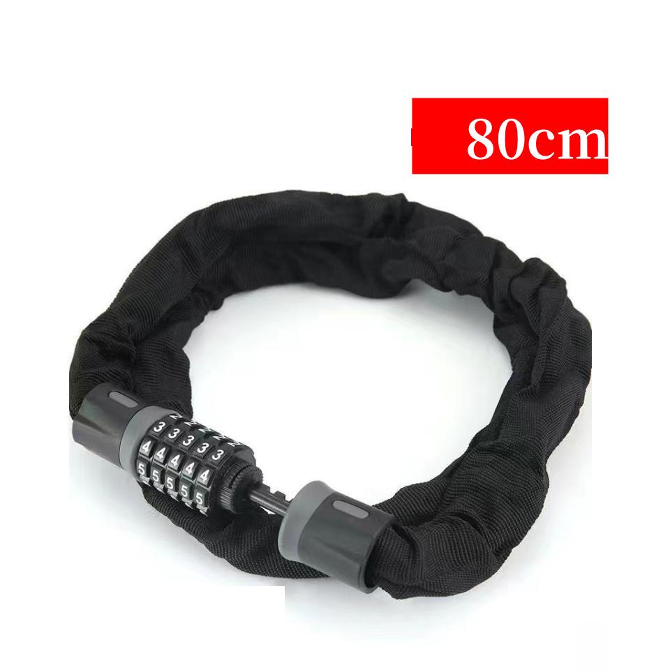 Anti-Theft Lock Anti-Theft Bike Chain Lock Security Lock Wear-Resistant For Commuting Outdoor Scooter