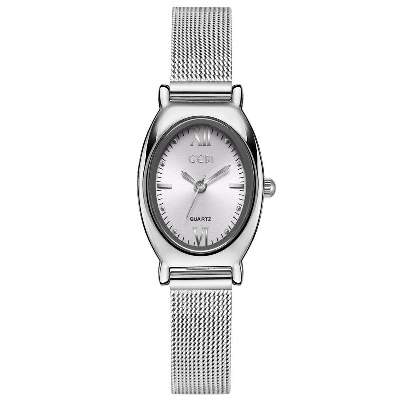 Oval High-End Women S Watch, Small And Exquisite High-Value Guangzhou Watch, Women S Waterproof Quartz Watch