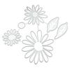 Flower and Leaves Cutting Dies Embossing Die Cuts Templates for Card Making Scrapbooking DIY Papercraft Album Crafts