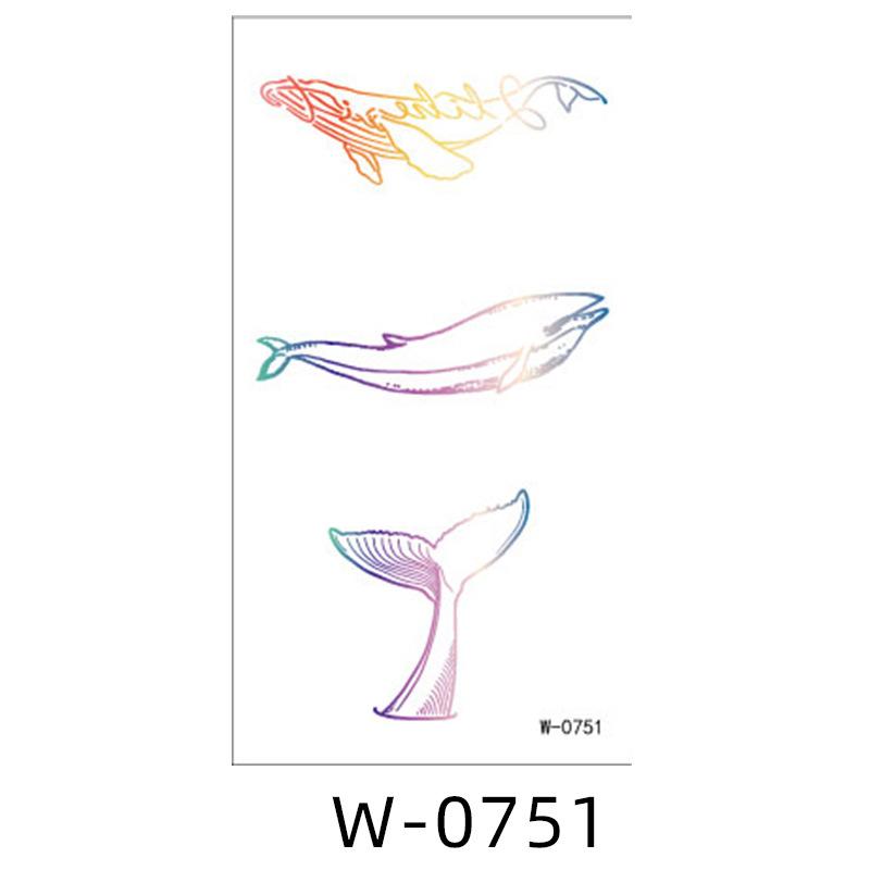 Beauty Sticker Cartoon Tattoo Sticker Small Fresh Animal Dinosaur Waterproof Tattoo Sticker