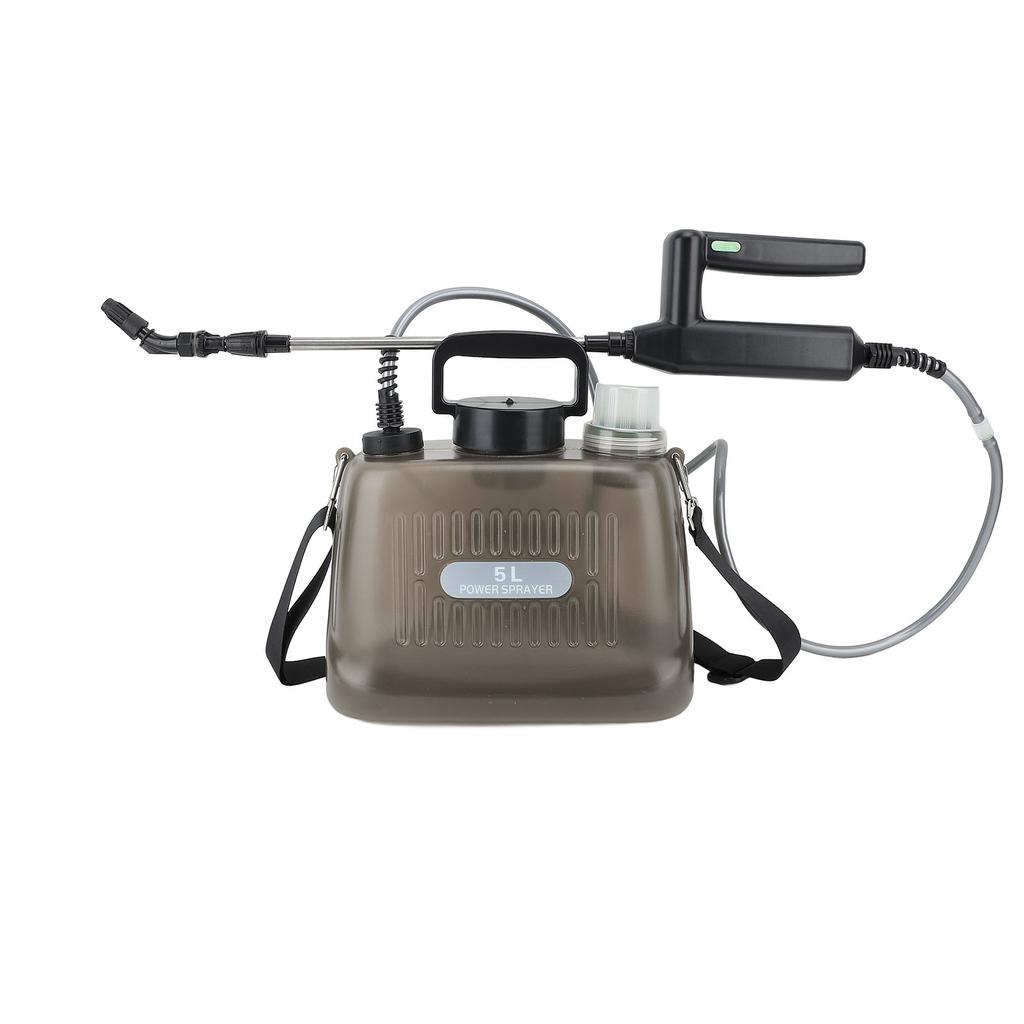 Electric Sprayer Portable 5L 2000mAh Battery Powered Automatic with 4 Nozzles Electric   Sprayer for Car Washing Garden