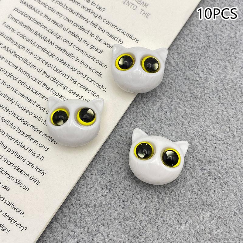 

10 шт. милые мультяшные акриловые бусины-разделители для изготовления ювелирных изделий, ожерелья, браслетов, поделок, аксессуаров