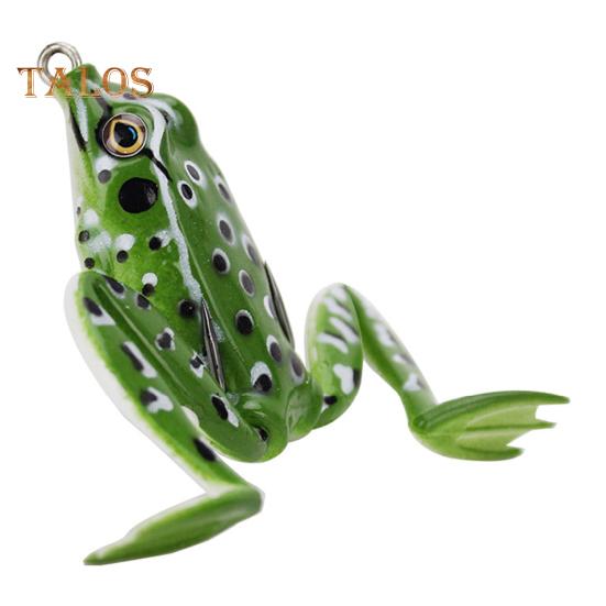 EZ 5cm Artificial Frog Shape Fish Lure Bait Outdoor Fishing Tackle Tools Accessory