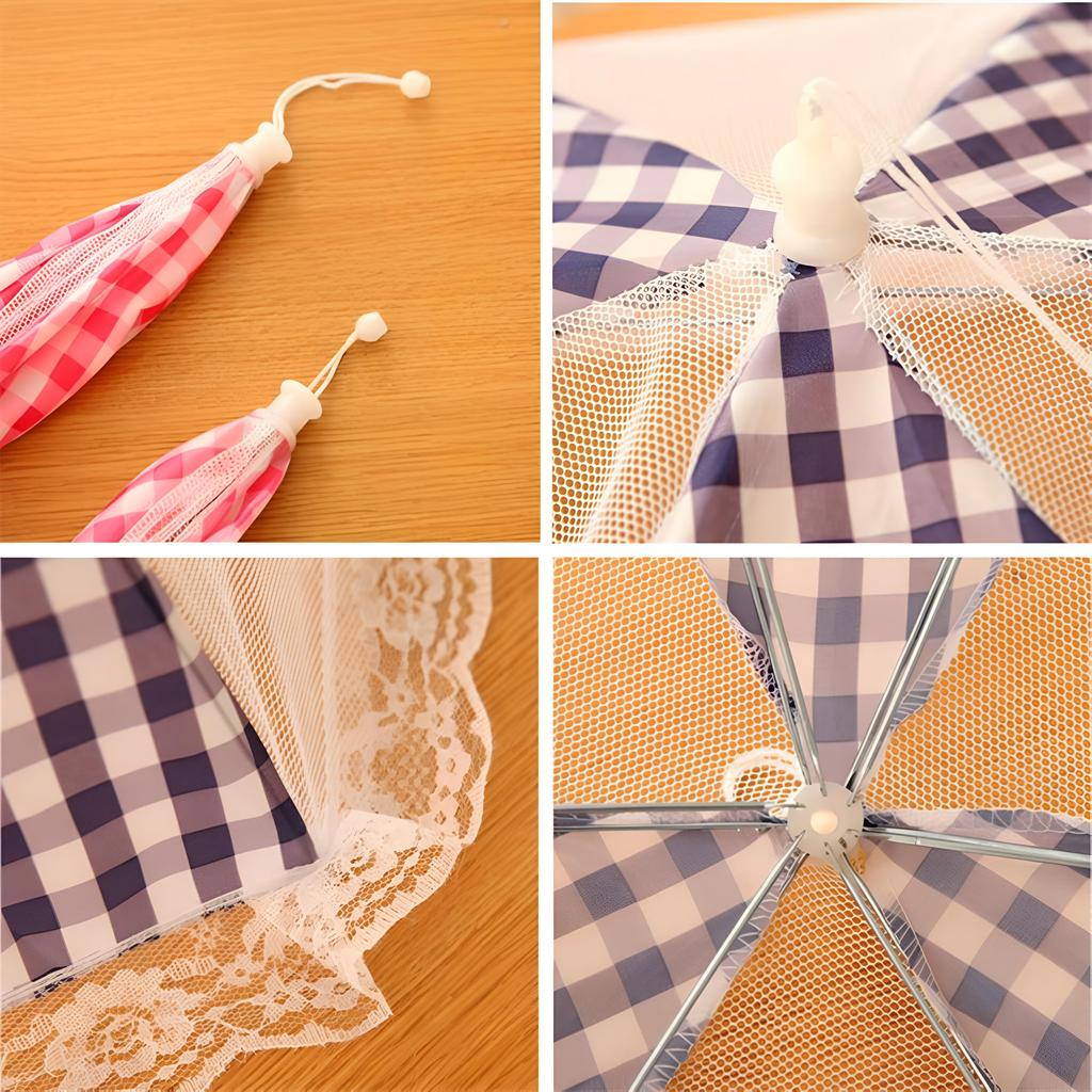 Bildschirm Spitze Mesh Outdoor BBQ Picknick Camp Schutz Küche Helfer Anti Fliegen Moskito Lebensmittel Abdeckung