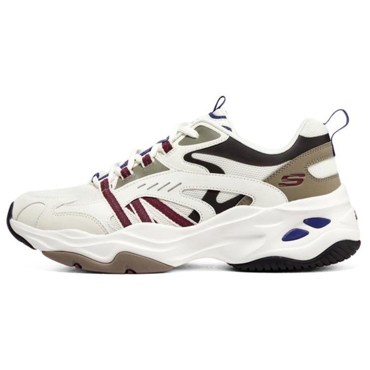 Skechers D lites Sneakers White Olive Black Men s 894201-NTMT EU 39