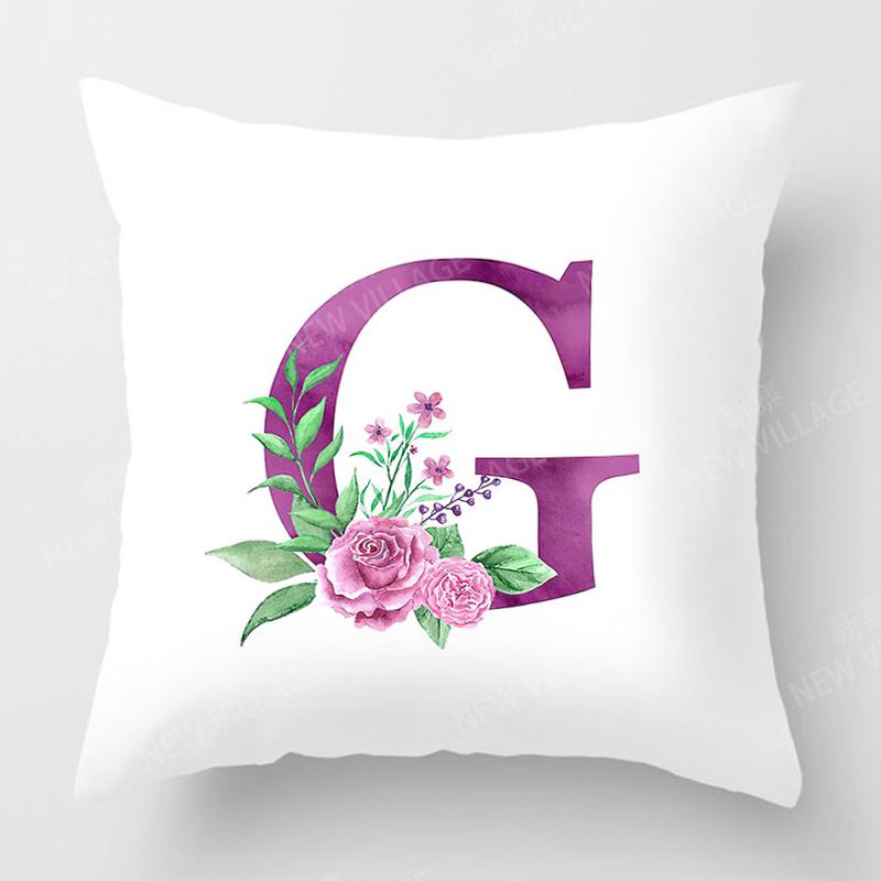 Nordic Fall Home Decor Autumn Throw Pillow Case Sofa Cushion Cover Modern 45X45Cm 45*45 50X50 60X60Cm 40*40Cm 35X35 Letter