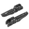 Pair of Front Foot Pegs Pedals Motorcycle Modification Fit for Honda CB125R CB300R CB1300SF CB600FBlack