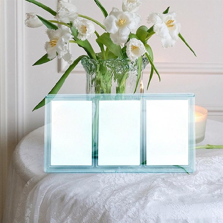 Practical Transparent 3inch Instant Camera Photo Frame Holder Organizer Box