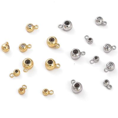 Copper Suspended Silicone Beads For DIY Jewelry Making Craft Accessories