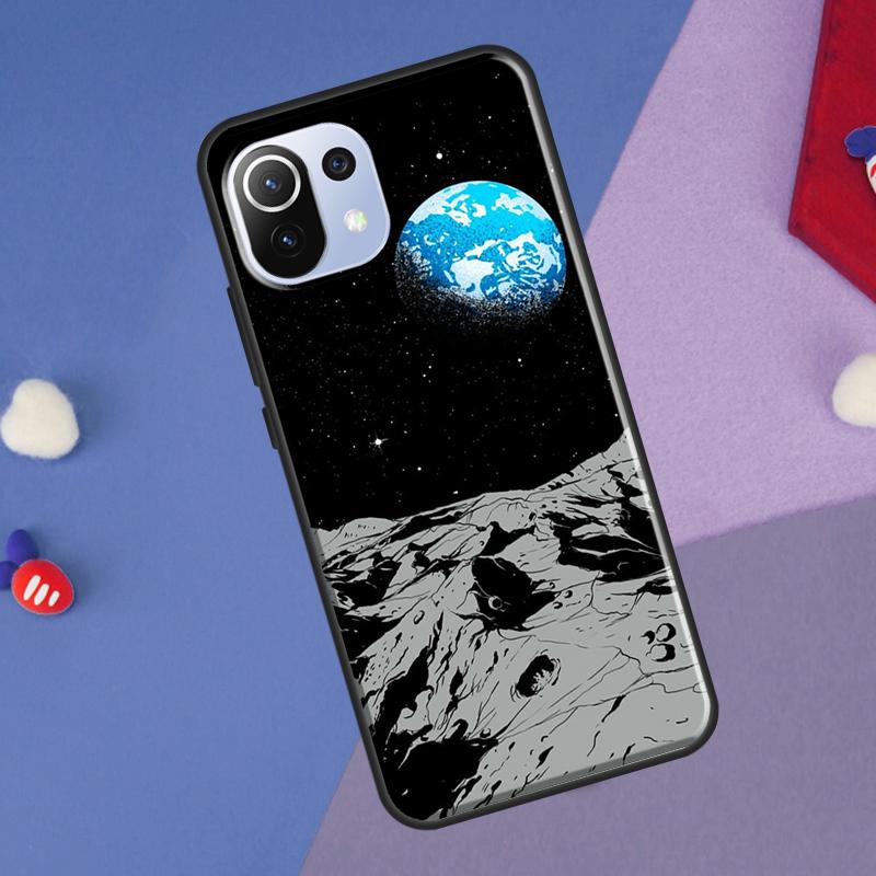 Moon Stars Space Cover For Xiaomi 14T Pro 11T 12T 13T 13 14 Ultra POCO X7 Pro X3 X5 F3 F5 F6 M6 X6 Pro Case