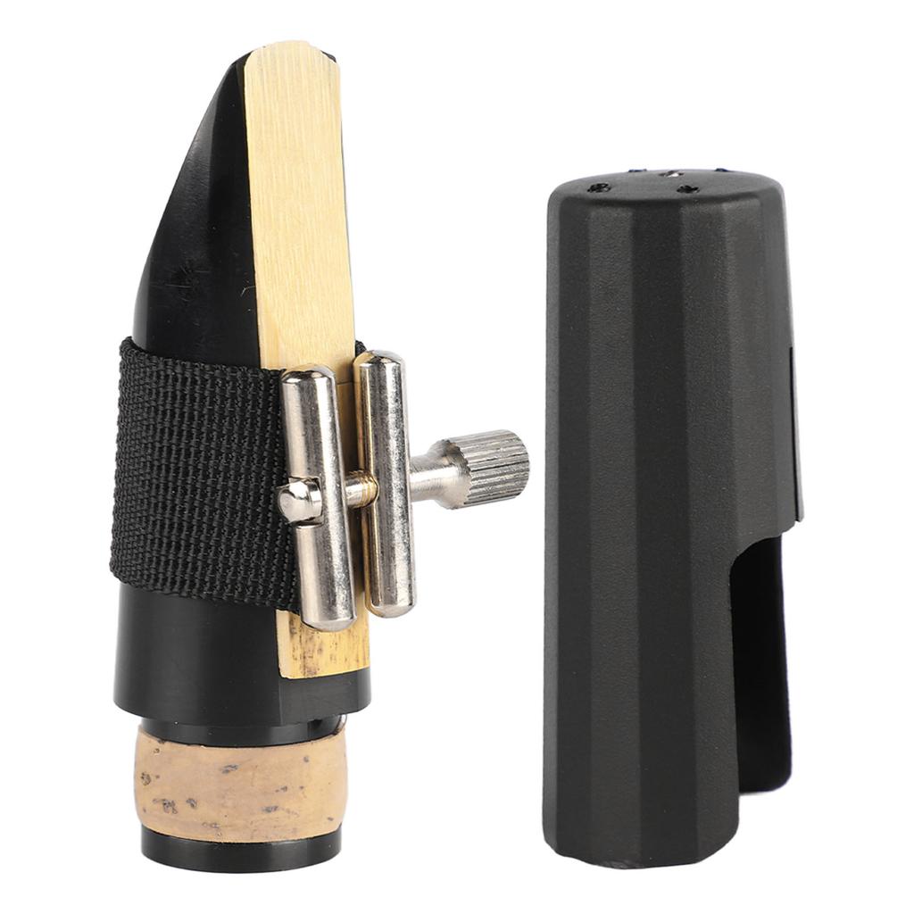 Clarinet Mouthpiece Kit with Ligature Reed Plastic Cap Black Musical Instrument Accessory