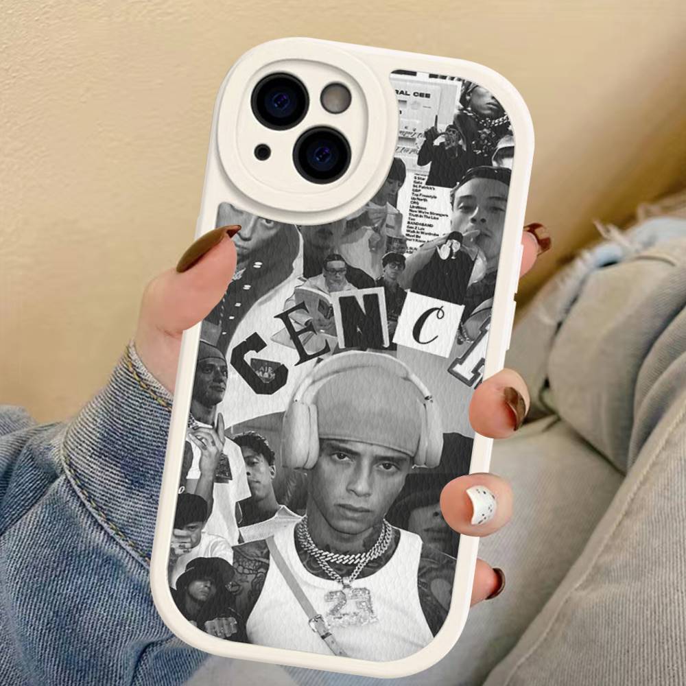 Rapper Central Cee For IPhone 16 15 14 16E 13 12 11 Pro Max Plus Phone Leather Case