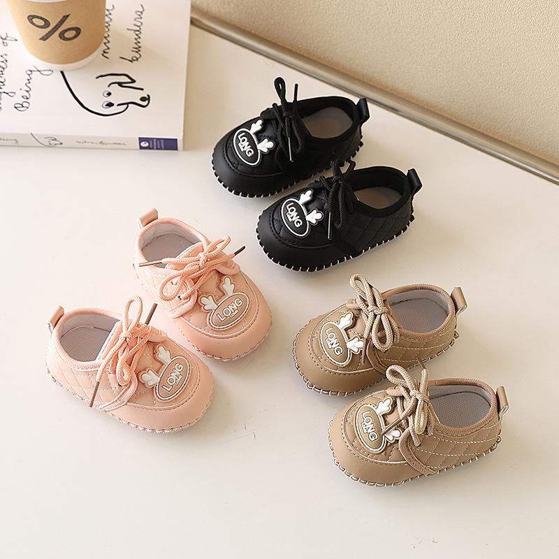 Spring and Autumn Boys and Girls Single Shoes 6-9-12 Months Toddler Shoes 0 1 Year Old Infant Soft Sole Shoes