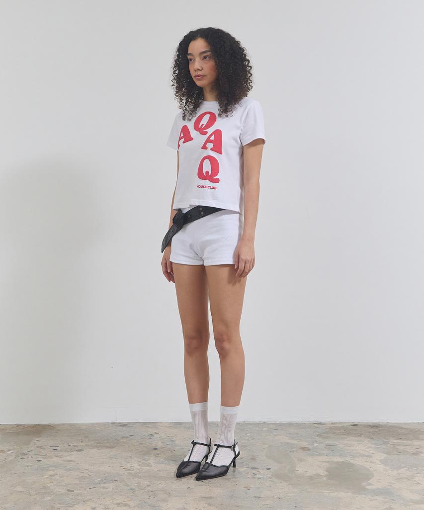 Eikyueikyuhauseukeulleob Puzzle Big Logo T-Shirt [White]