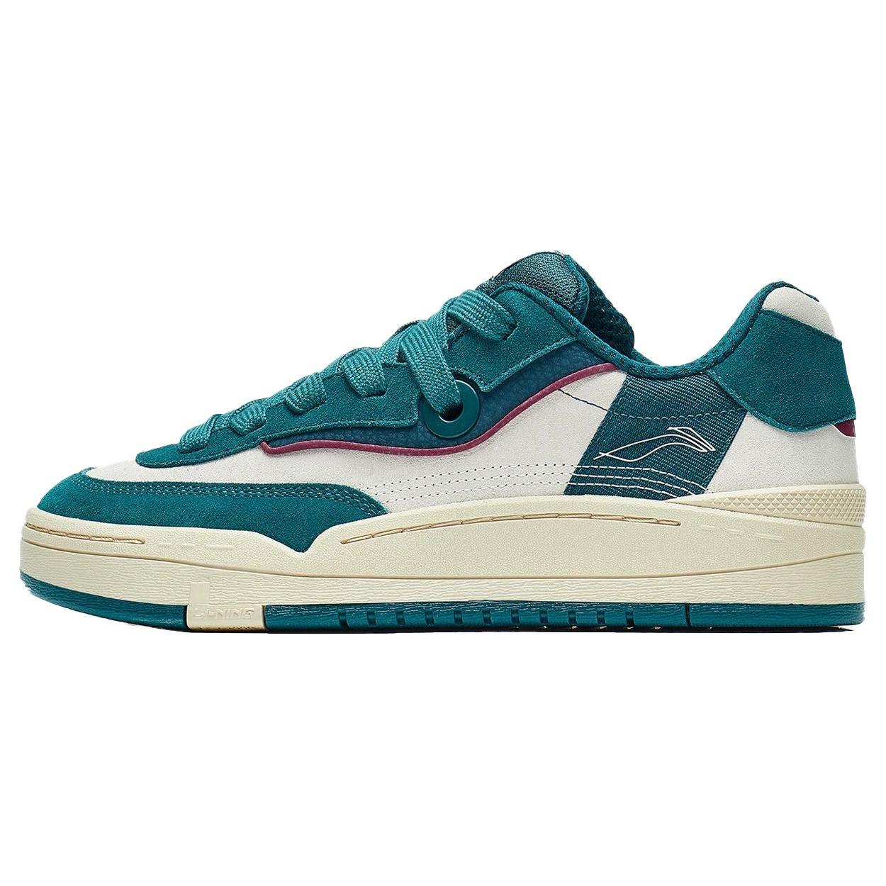 Li-Ning GOS 2000 Professional Skate Shoes  Green White  Men s AEPT001-1 EU 43⅔