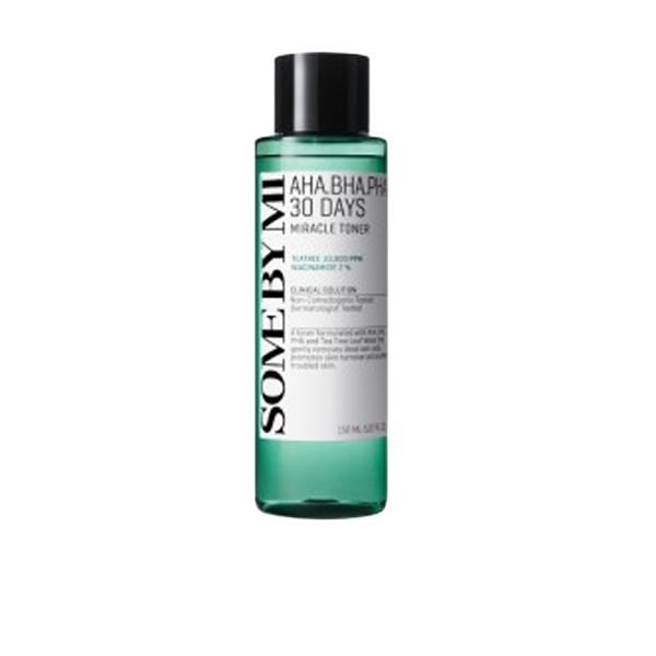 SOME BY MI (bo5) AHA BHA PHA 30 Days Miracle Toner 150ml / Ny 2024 / (ho)