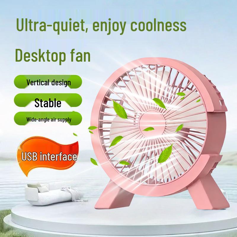 Compact Portable USB Fan | Silent Mini Desk Fan for Dorm & Office (XC3)