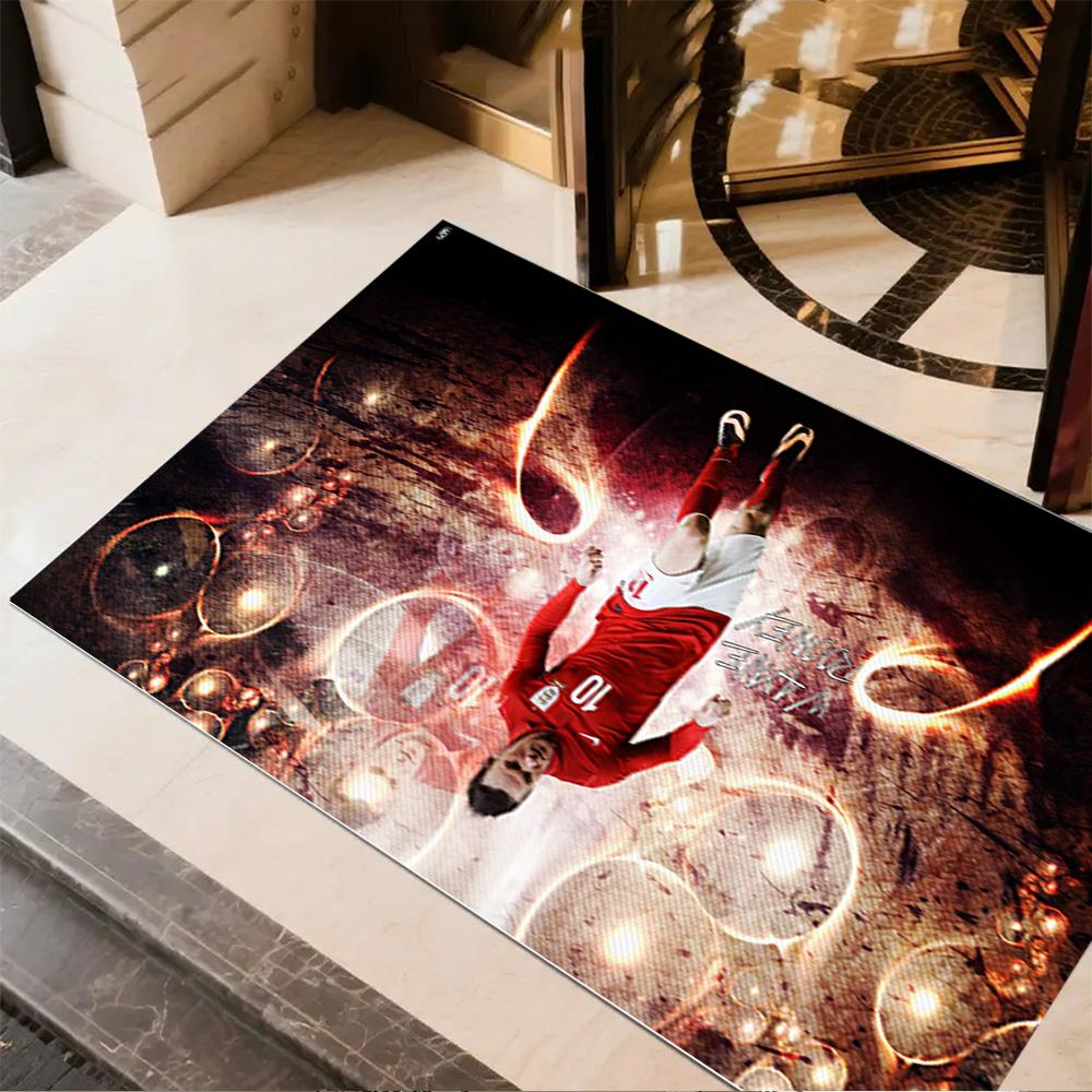 Player Celebrates Rain Floor Rug Office Rug Design for Hallway Dining Room Living Rooms Decorate room Antislip Carpet Office home decor