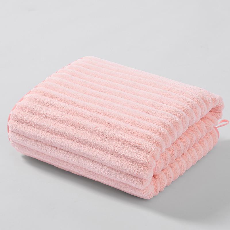 1pcs Thickened Enlarged Coral Fleece Adult Bath Towel Soft and Absorbent Not Easy To Shed Hair Household Shower Towels Sports Beach Washcloths