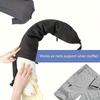 1pc Travel Neck Pillow Stuff With Clothes, 3-in-1 Neck Travel Pillow, Avoid Extra Luggage Fees, Travel Essentials