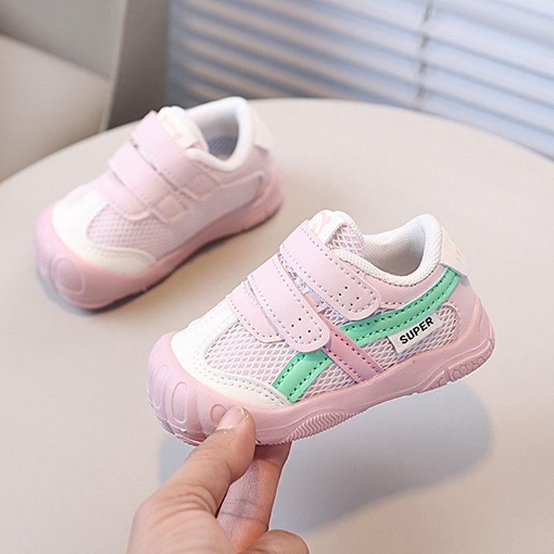 Infant Toddler Shoes Autumn New Casual Running Shoes Boys and Girls Toddler Net Shoes 0-1-2 Years Old