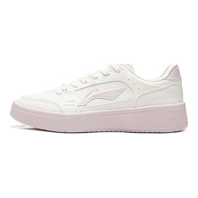 Li Ning Sycee V4 Antidérapant Amorti Résistant à l'abrasion Augmentant la hauteur Basse Top Chaussures de Skateboard pour Femmes AGCW082-4
