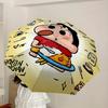 1pc Crayon Shin-chan Automatic Folding Umbrella] Durable Iron Frame & Rod, Portable Folding, Makes a Great Holiday Gift yy251016243