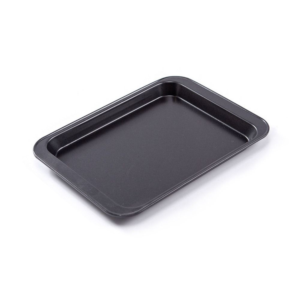 

Pizza Mold Bread Cake Baking Tray Non-Stick Cookie Pan New Baking Sheet Kitchen S - Black