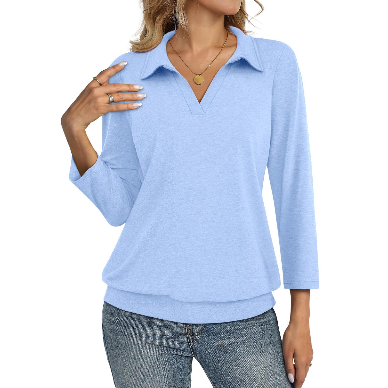 

Women s fashion casual ,color top XXL