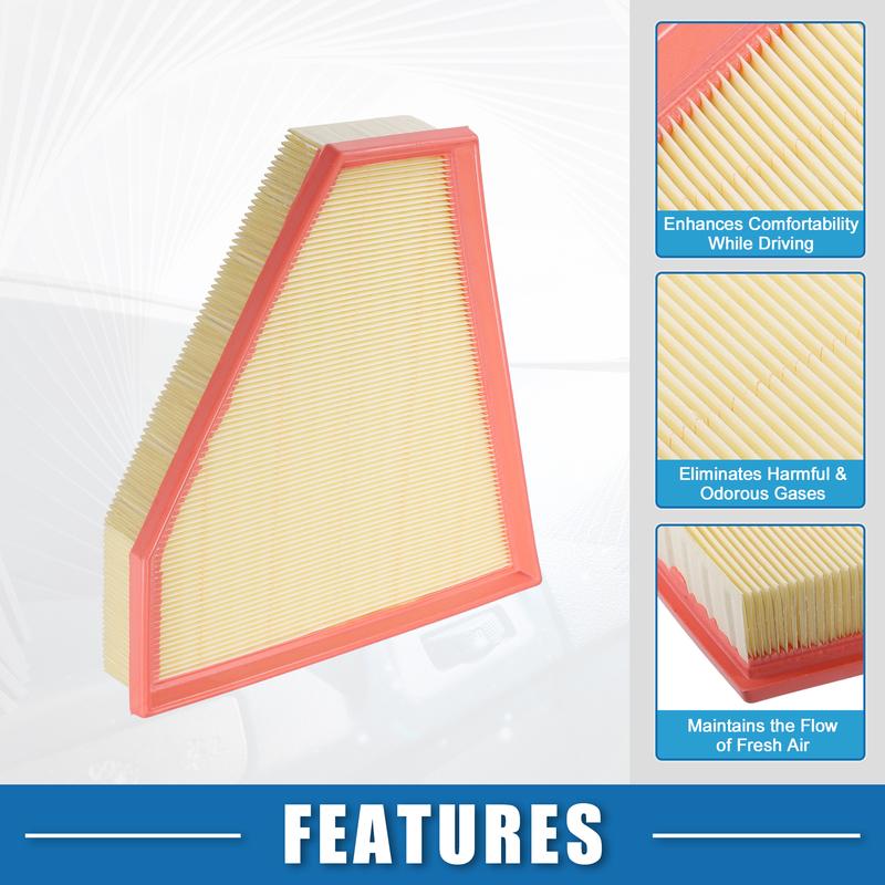 X Autohaux Car Cabin Air Filter 13717542294 for BMW 128/323I 325/328I/Xi 330I/Ci/Xi Xdrive L6 2.5L 3.0L 2006-2013 Accessories